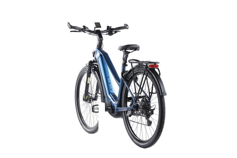 KTM Macina Style 730 (2023) | Trapez | blau | 28" | 46 cm | S | 500 - 1000 km | Shimano MT402 | SR Suntour NCX-D LO Air 3