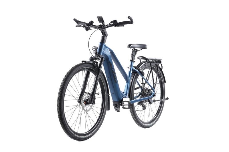 KTM Macina Style 730 (2023) | Trapez | blau | 28" | 46 cm | S | 500 - 1000 km | Shimano MT402 | SR Suntour NCX-D LO Air 5