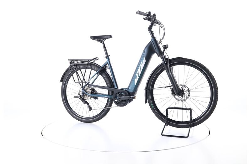 KTM Macina Tour CX 510 (2023) | Tiefeinsteiger | grün/violett matt | 28" | 51 cm | 100 - 500 km | SR Suntour NCX32-D Air 2