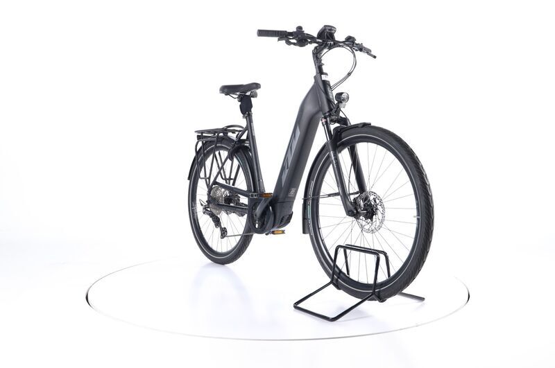 KTM Zeg Cento 10 (2022) | Tiefeinsteiger | schwarz/grau/grün | 28" | 56 cm | 1500 - 2000 km 3