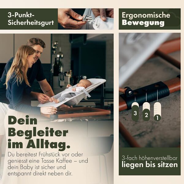 Kunu Babywippe | beige 3