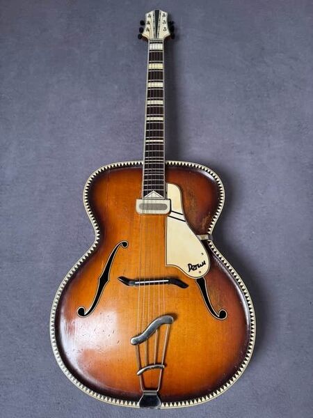 Kurt Seifert GDR Archtop 1950s | red, image 2 of 5