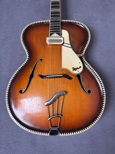 Kurt Seifert GDR Archtop 1950s | red, image 3 of 5