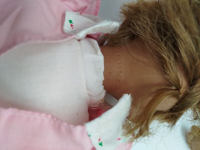 Kuschelpuppe Set von 4 - Vintage Spielzeug Puppen Sammlung | mehrfarbig 3