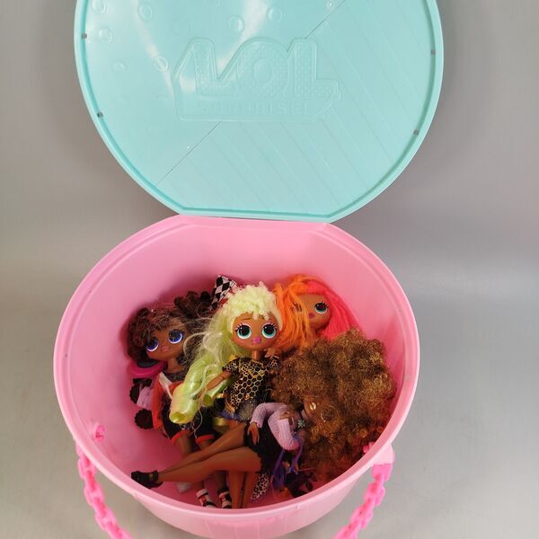 L.O.L. Surprise! Bundle O.M.G. 4x fashion dolls mit accessories | multicolored, image 1 of 3