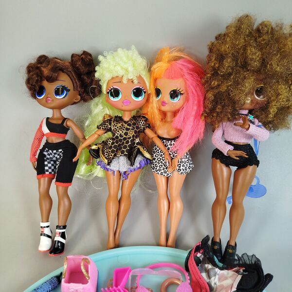 L.O.L. Surprise! Bundle O.M.G. 4x fashion dolls mit accessories | multicolored, image 2 of 3