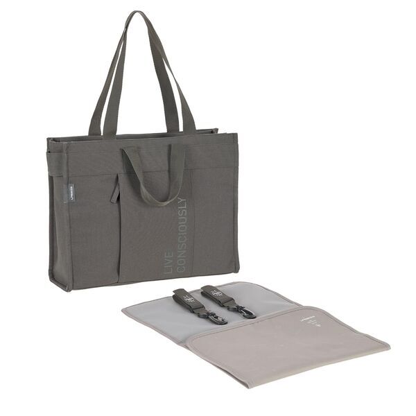 Lässig GRE Tote Up Wickeltasche | dark grey 1