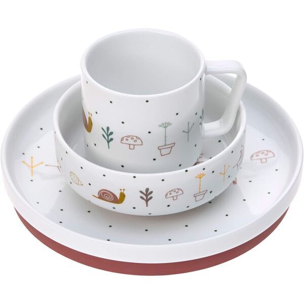 Lässig Porzellan Kindergeschirrset | multicolored 1