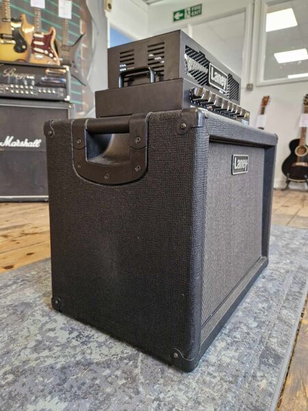 Laney Ironheart IRT15H Valve Amplifier Head & Laney IRT112 1x12 Speaker Cabinet | Original, image 2 of 5