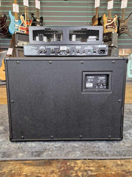 Laney Ironheart IRT15H Valve Amplifier Head & Laney IRT112 1x12 Speaker Cabinet | Original, image 5 of 5