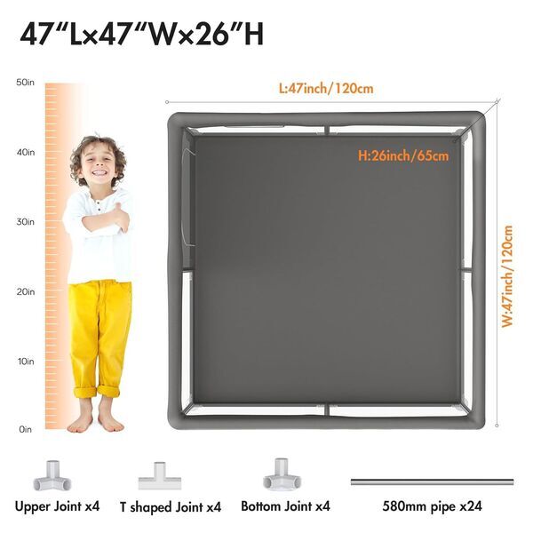 Mloong Laufstall Standard | dark grey 2