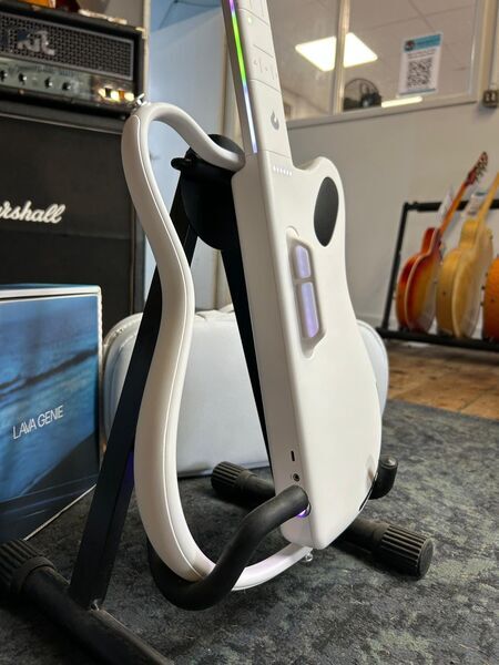 LAVA GENIE White Foldable Digital Travel Guitar | white, image 2 of 5
