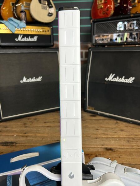 LAVA GENIE White Foldable Digital Travel Guitar | white, image 5 of 5