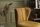 Layla wing chair wood veneer gold | gold, thumbnail 1 of 4