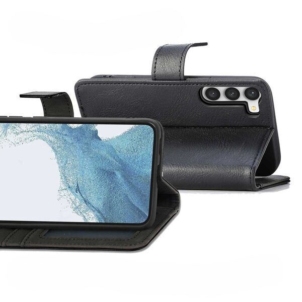 imoshion Leder-Wallet-Hülle | Samsung Galaxy A15 (5G) | schwarz 3