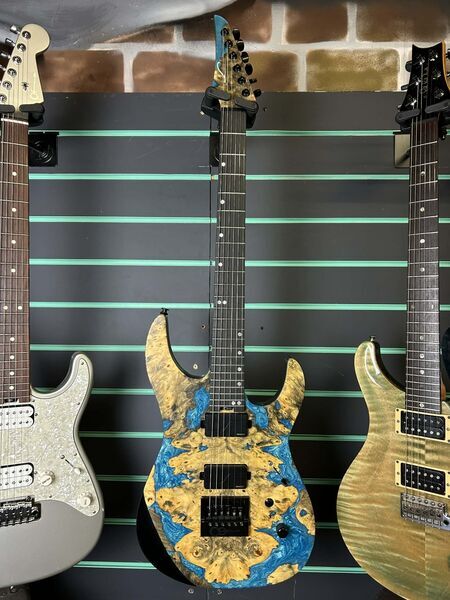 Legator Ninja X6-CB Caribbean Blue 2022 Electric Guitar | blue, image 2 of 5