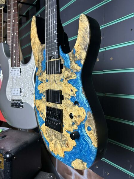 Legator Ninja X6-CB Caribbean Blue 2022 Electric Guitar | blue, image 5 of 5