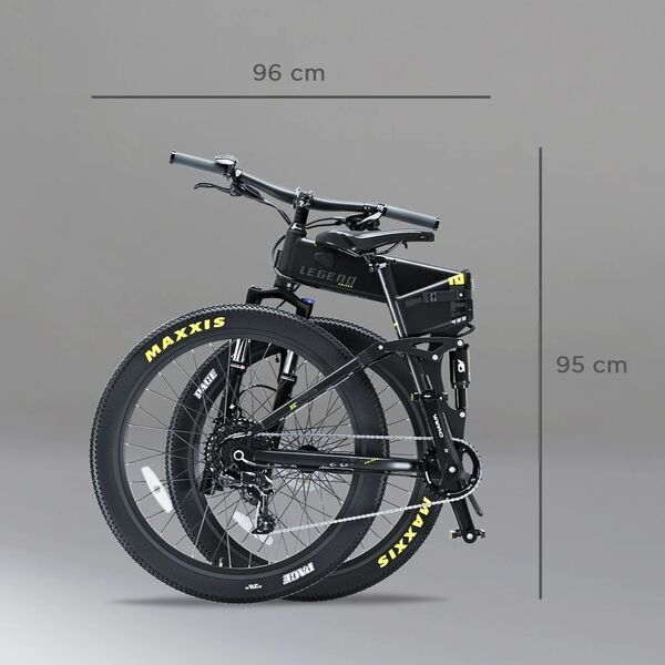 Legend Etna SR (2023) | onyx black | 27.5" | 59 cm | 100 - 500 km | 504 Wh 2