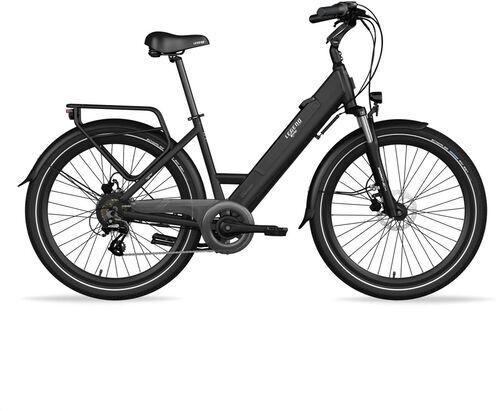 Väldigt bra: Legend Milano (2023) | Lågt inträde | onyx black | 26" | 53 cm | 100 - 500 km | 504 Wh