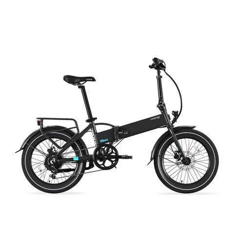 Väldigt bra: Legend Monza (2023) | Lågt inträde | svart | 20" | 38 cm | 100 - 500 km | 504 Wh