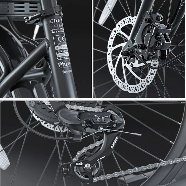 Legend Siena (2023) | Tiefeinsteiger | weiß | 24" | 53 cm | 100 - 500 km 3