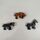 LEGO Bundle 7x Pferde Figurene | mehrfarbig, thumbnail 2 of 3