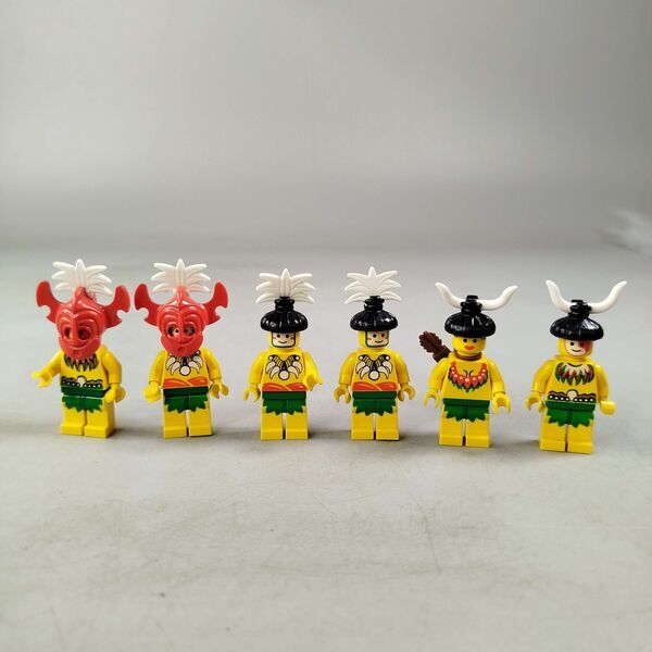 LEGO Bundle Islanders 6x Minifigurene | mehrfarbig, image 1 of 2