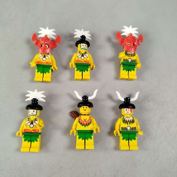 LEGO Bundle Islanders 6x Minifigurene | mehrfarbig, image 2 of 2