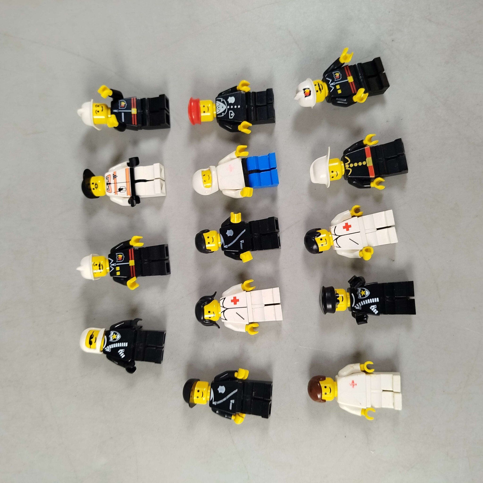 LEGO Bundle Polizei & Rettung 14x Minifigurene