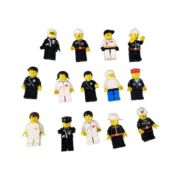 LEGO Bundle Polizei & Rettung 14x Minifigurene | mehrfarbig, image 2 of 4