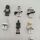 LEGO Bundle Star Wars Set von 9 Minifigurene | multicolored, thumbnail 1 of 2