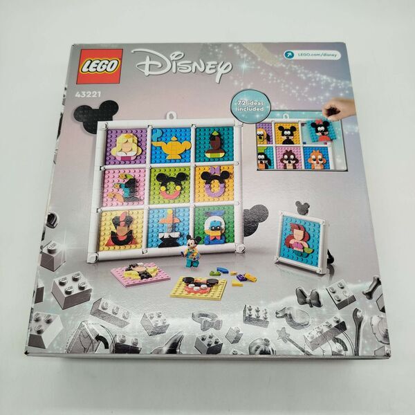 LEGO Disney 100 Jahre Disney Zeichentrickikonen 43221 Bausete | multicolored, image 1 of 1