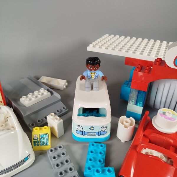 LEGO Duplo Set - Parkhaus & Fahrzeuge mit Autowaschanlage | multicolored 5