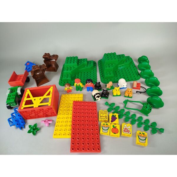 Lego Duplo Zoo & Bauernhof 2kg | mehrfarbig 2
