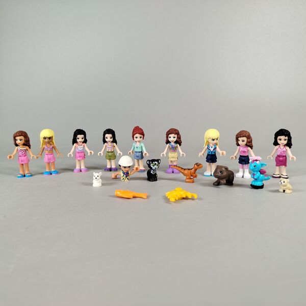 LEGO Friends Minifiguren Set von 17 | mehrfarbig 1