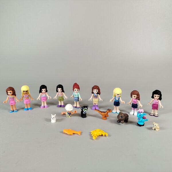 LEGO Friends Minifiguren Set von 17 | mehrfarbig 2