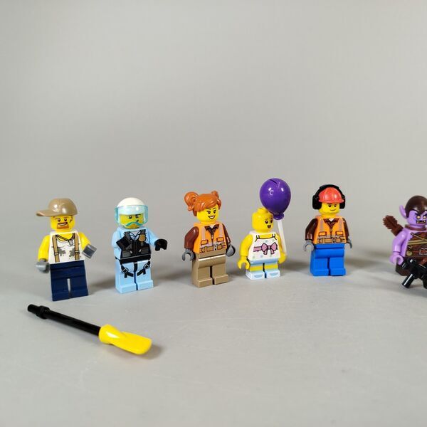 LEGO Minifiguren Set von 15 | multicolored 3