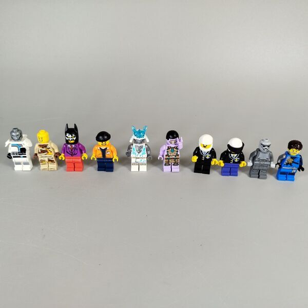 LEGO Minifiguren Set von 10 Figuren | mehrfarbig 3