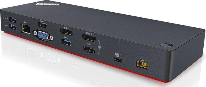 Lenovo ThinkPad Dock | Thunderbolt 3 | 40AC | y compris le bloc d'alimentation