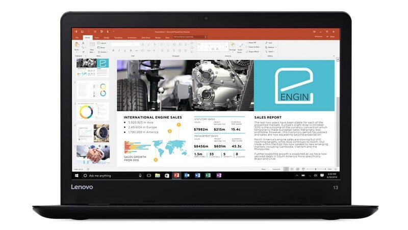 Lenovo ThinkPad 13 G2 | i3-7100U | 13.3" | 4 GB | 128 GB SSD | WXGA | noir | Webcam | Win 10 Pro | FR