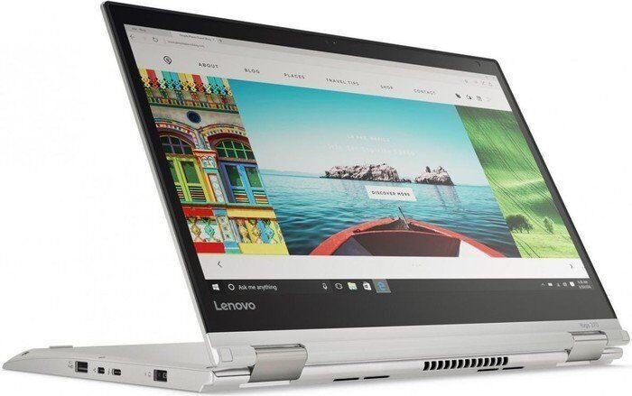 Lenovo ThinkPad Yoga 370 | i5-7200U | 13.3" | 8 GB | 480 GB SSD | Rétroéclairage du clavier | Win 10 Pro | argent | BE 2