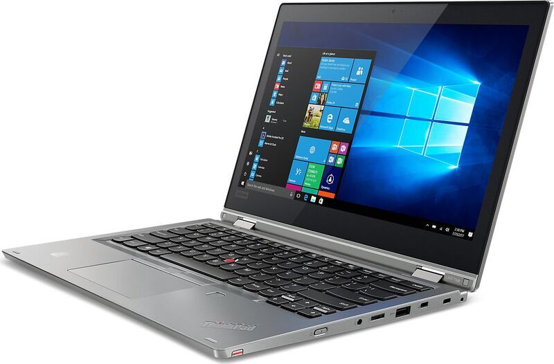 Lenovo ThinkPad L380 Yoga | i3-8130U | 13.3" | 8 GB | 128 GB SSD | Rétroéclairage du clavier | argent | Win 11 Pro | SE 2