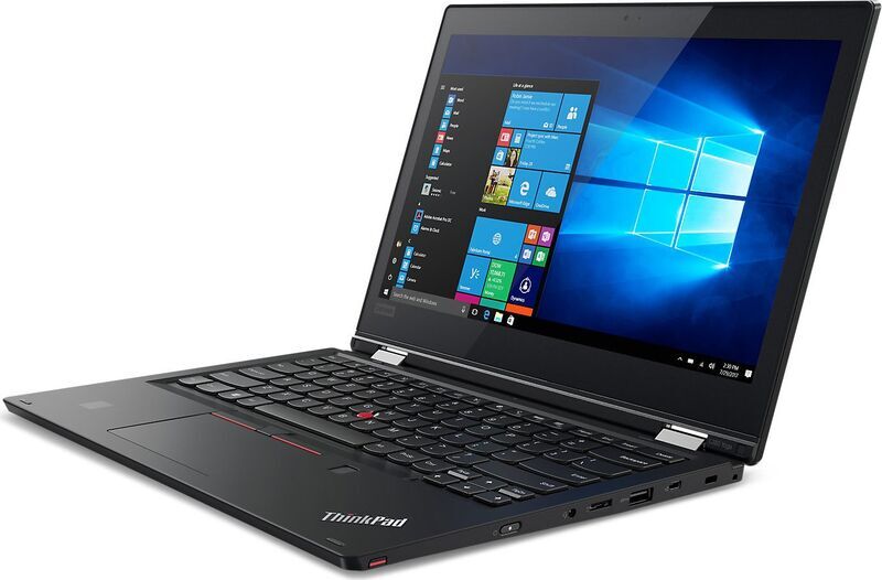 Lenovo ThinkPad L380 Yoga | i3-8130U | 13.3" | 8 GB | 256 SSD | Touch | Rétroéclairage du clavier | noir | Win 11 Pro | SE 2