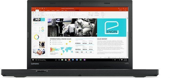Lenovo ThinkPad L470 | i5-6300U | 14" | 4 GB | 120 GB SSD | HD+ | FP | Webcam | Win 10 Pro | DE