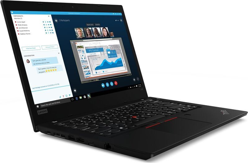 Lenovo ThinkPad L490 | i5-8265U | 14" | 8 GB | 256 GB SSD | FHD | schwarz | Win 11 Pro | ND 1