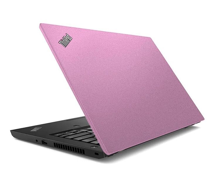 Lenovo ThinkPad L490 | i5-8265U | 14" | 16 GB | 256 GB SSD | FHD | Bakgrundsbelyst tangentbord | FP | pink/schwarz | Win 11 Pro | CZ 1