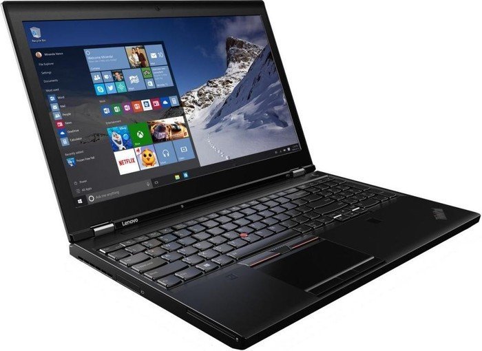 Lenovo ThinkPad P51 Intel Core i7-7820HQ 32.0 GB 512 GB 15.6