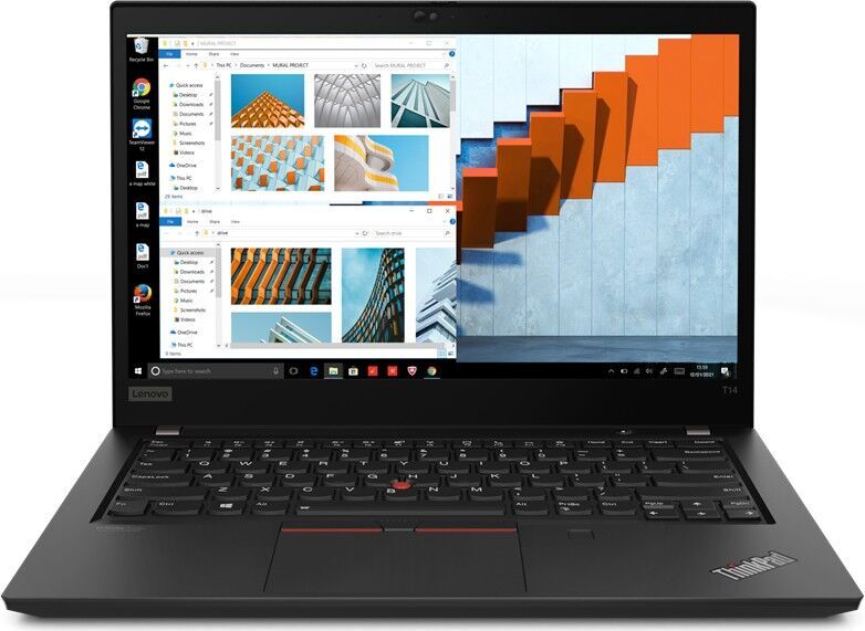 Lenovo ThinkPad T14 G2 | i7-1185G7 | 14" | 24 GB | 512 GB SSD | FP | Backlit keyboard | black | Win 11 Pro | ND, image 1 of 3
