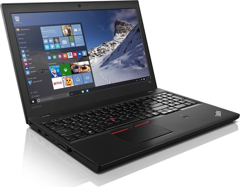 Lenovo ThinkPad T560 | i5-6300U | 15.6" | 8 GB | 160 GB SSD | WXGA | Webkamera | Win 10 Pro | DE 2