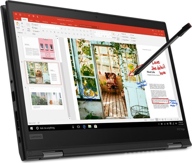 Lenovo ThinkPad X13 Yoga | i7-10510U | 13.3" | 16 GB | 256 GB SSD | FHD | iluminação do teclado | Caneta Stylus | Win 11 Pro | ND 5